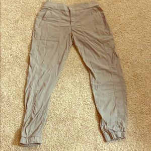 Grey athleisure pants